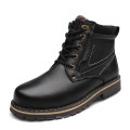 Mode hiver haute qualité fourrure chaussures bon marché bottes homme 2014